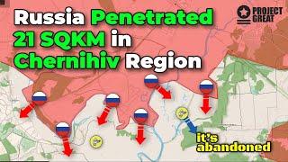 Systematic Collapse. Russia Opened New Front & Penetrated 21 SQKM In Chernihiv Region. Front Update.