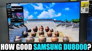 Samsung DU8000 Smart TV | Samsung DU8000 4K TV | Samsung DU8000 Picture Quality | Samsung DU8000 HDR