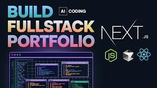 How to Build a Stunning Fullstack Portfolio with AI and Next.js | 2025  | #CodingWithAI