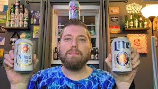 Triple Threat Blind BEER BATTLE! Natural Light VS Coors Light VS Miller Lite!