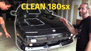 The CLEANEST 180sx EVER | CAR CHECK: CamryOnBronze