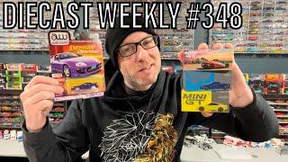 Diecast Weekly Ep. 348 - Mini GT, Hot Wheels, Auto World, Matchbox, Johnny Lightning etc...