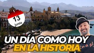 ¡UN DÍA COMO HOY! - Efemérides del 13 de junio