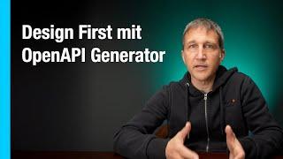 API Design First mit dem OpenAPI Code Generator