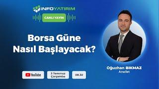 BORSA GÜNE NASIL BAŞLAYACAK? Oğuzhan Bıkmaz Yorumluyor | İnfo Yatırım