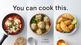 A Week of Comfort Meals. (easy, vegan & satisfying)