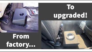 2013 F150 Factory Subwoofer Upgrade