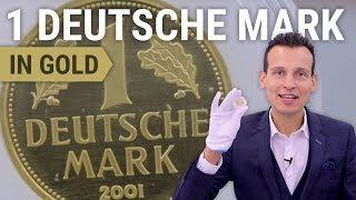 12 g Goldmark - 1 Deutsche Mark 2001 in Feingold