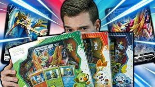 Wir öffnen die Pokémon Schwert und Schild Starter Boxen 