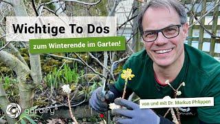 Wichtige Garten-To-Dos zum Winterende | gardify Tipps