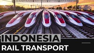 Indonesian high-speed rail nears completion