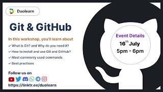 Git & Github - Beginner workshop | Duolearn