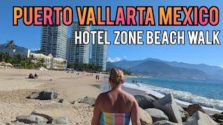 BEACH WALK  ALL INCLUSIVE KRYSTAL VALLARTA   PLAYA DE ORO!