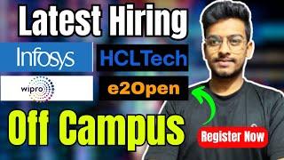 Wipro, Hcl, Infosys OFF Campus Hiring | 2024, 2023, 2022 Batch | Fresher Jobs | Kn Academy