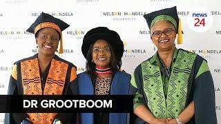 WATCH | Chorus of cheers as veteran broadcaster Noxolo Grootboom receives another honorary doctorate