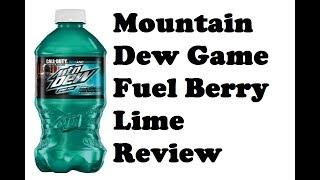 Mountain Dew Game Fuel Berry Lime Review