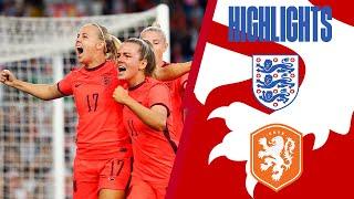 England 5-1 Netherlands | Lauren Hemp Stunner Rounds Off Emphatic Win At Elland Road | Highlights