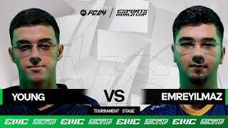 Young vs EmreYilmaz | EWC EA FC 24 - Day 2 - Group Stage