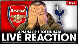 LIVE MATCH REACTION Arsenal Vs Tottenham • Premier League