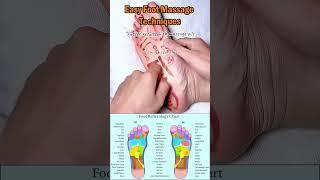 Easy Foot Massage Techniques #footmassage #reflexology #fatiguerelief #sleepimprovement