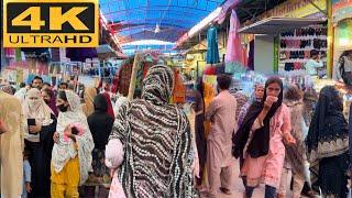 The Model Bazaar Lahore ‚ Pakistan || Amazing City Walking Tour 4K 60pfs