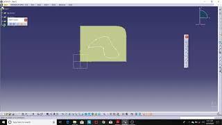 19. Wireframe and Surface Tutorial Catia V5: Creating Projections