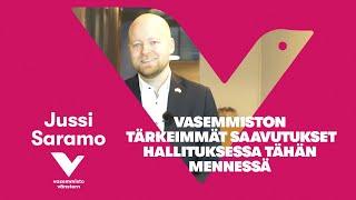 Mitä vasemmisto on tähän mennessä saanut aikaan hallituksessa, Jussi Saramo?