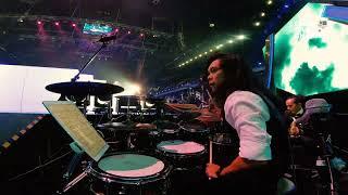 Liza Hanim Feat Aina Abdul - Terus Hidup I All Stars Gegar Vaganza FINAL [Drumcam]