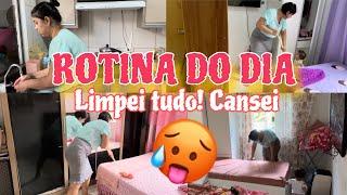 ROTINA Do Dia | Limpeza e Organização na Casa