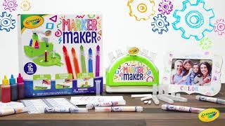 Crayola Marker Maker, Make Your Own Markers || Crayola Product Demo