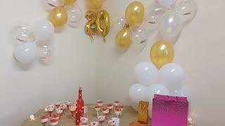 Anniversary party | Beautiful decoration | Bradford UK 