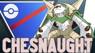 CHESNAUGHT could be a CORE BREAKER in Great League | Pokemon GO Battle League