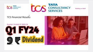TCS result out Q1FY24 full analysis