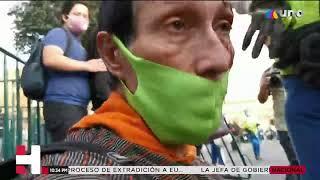 Embozadas atacaron a hombre durante marcha contra la violencia de género