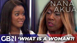 Nana Akua puts lefty panelist ON THE SPOT in gender debate - 'What is a woman?!'