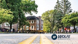 Timelapse - Historic Colonial Revival House Moved in South Bend, IN