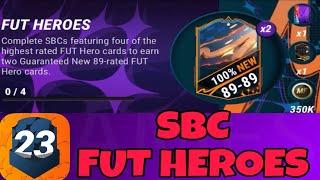 SBC SOLUTION FUT HEROES/ MADFUT 23