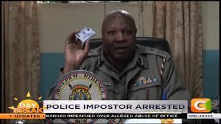 Police impostor arrested in Migori