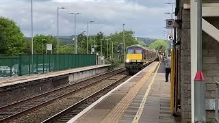 Mk4 Set DVT 82227 and 67029 Bridgend 15/9/22.