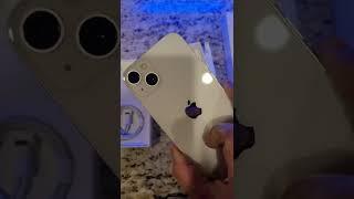 My first Unboxing of Iphone 13 Model White 128gb Storage.