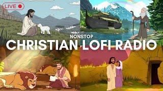 24/7 Christian Lofi Radio  [Instrumental Worship + Bible Scenes]