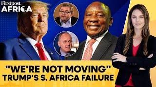 White South Africans Turn Down Trump's Immigration Offer | Firstpost Africa | N18G