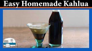 How to make Kahlua coffee liqueur at home