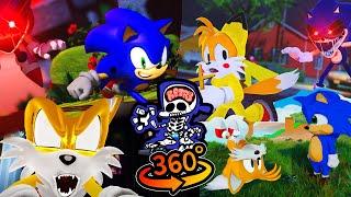 Sonic.EXE and Tails 360° Gameover Screen Compilation Friday Night Funkin