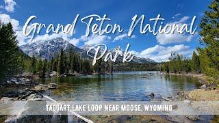 Hiking WYOMING : Taggart Lake Loop | Grand Teton National Park | 4K