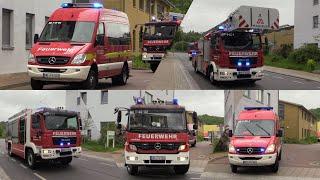 [geteilte Wachausfahrt!] Löschzug + KEF Berufsfeuerwehr Neubrandenburg