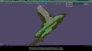 VATSIM ATC | ABSOLUTE MADNESS!! Manchester Ground Controlling - Heavy Traffic