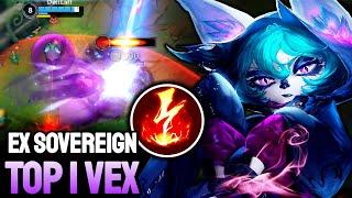 WILD RIFT VEX - TOP 1 VEX GAMEPLAY - EX SOVEREIGN RANKED