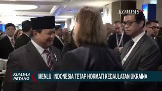 Menlu Minta Penjelasan Proposal Damai Ukraina Rusai yang Diajukan Prabowo