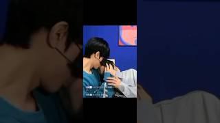 BL kiss  Wang Junjie & Wu Xi Lin #foryou #lgbtq #lb #gay #lover #kiss #kuaishou #douyin #bltiktok